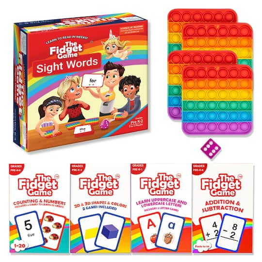 The Fidget Game Kindergarten Learning Bundle Set